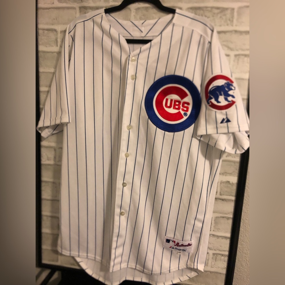 Sammy Sosa Chicago Cubs Home Pinstripes jersey,Size 48 by Authentic Majestic
